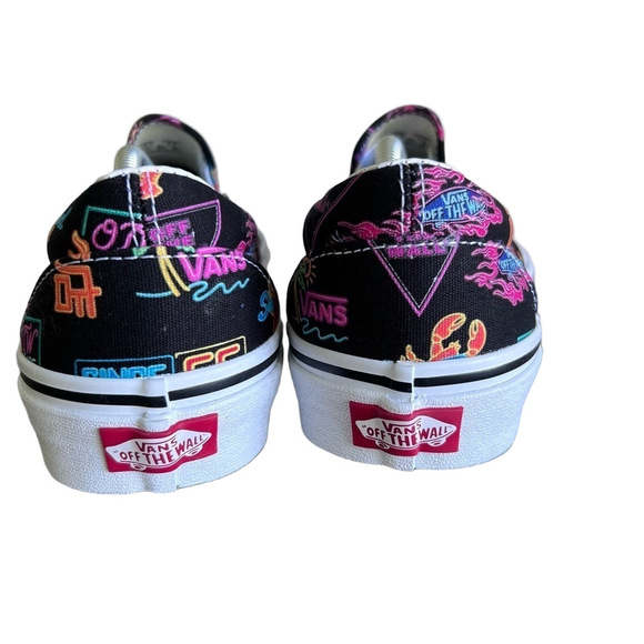 Vans NEW Unisex Classic Market Slip On Shoe Size 9.5 or 8 #201 - Picture 6 of 10